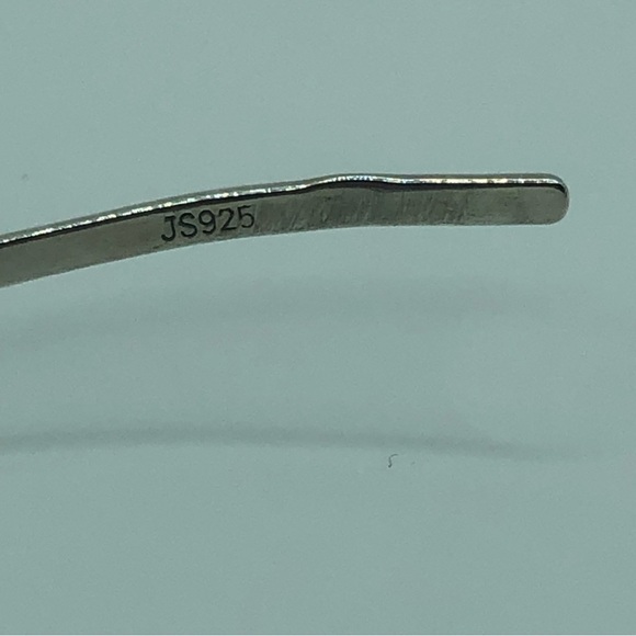 STERLING Silver & Turquoise Bib Collar Necklace Sits @ 10” - 12” Vintage - Picture 7 of 10